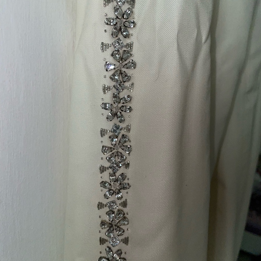 Alexander McQueen pants. They are not stretchy.